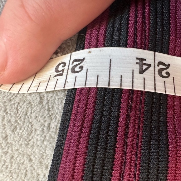 Forever 21 Red and Black Pencil Midi Skirt - Picture 5 of 5